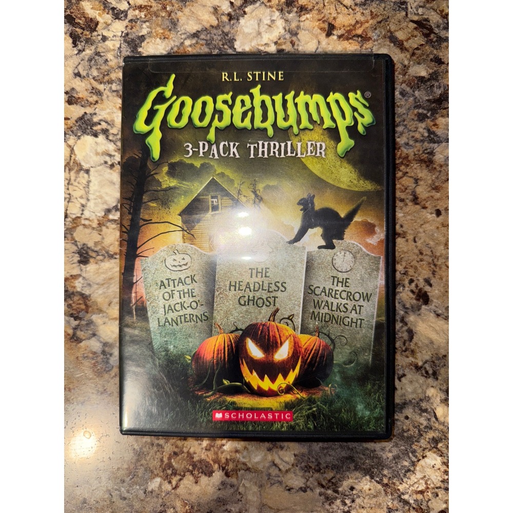 Goosebumps 2-Pack Thriller R.L. Stine Attack of the Jack Lanterns Headless Ghost